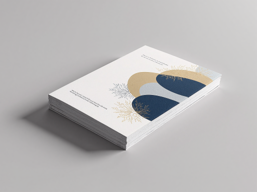 播客节目封面，深蓝色背景上带有金色几何图案，标题为第一期节目的视觉设计